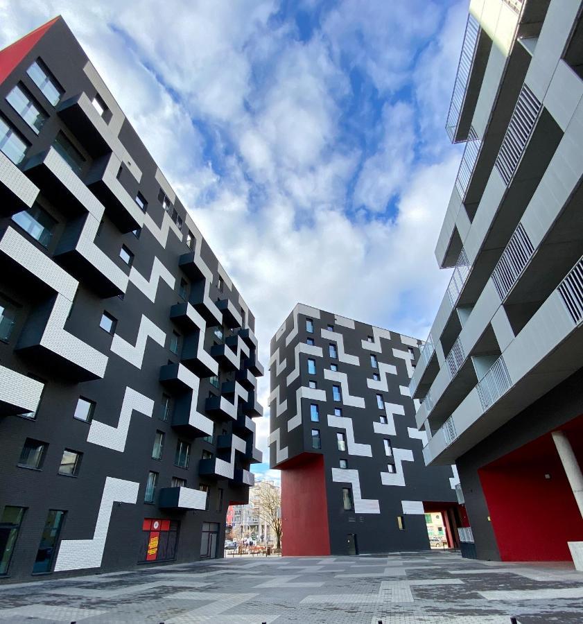 브로츠와프 Grey House + Free Parking 아파트 외부 사진